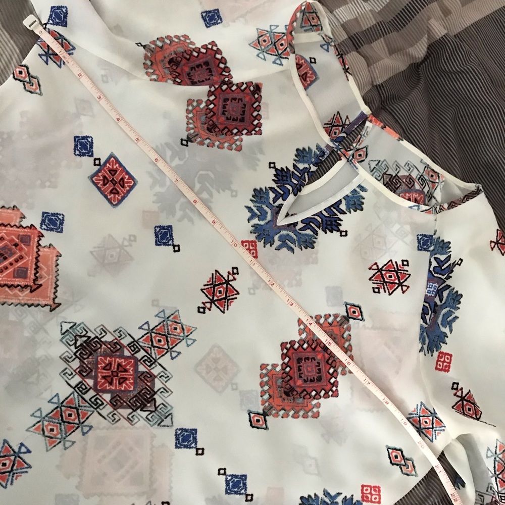 Womens Sheer Blouse - Picture 6 of 6